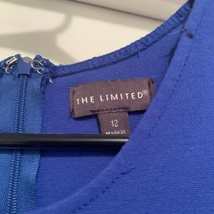 Royal blue pants suit